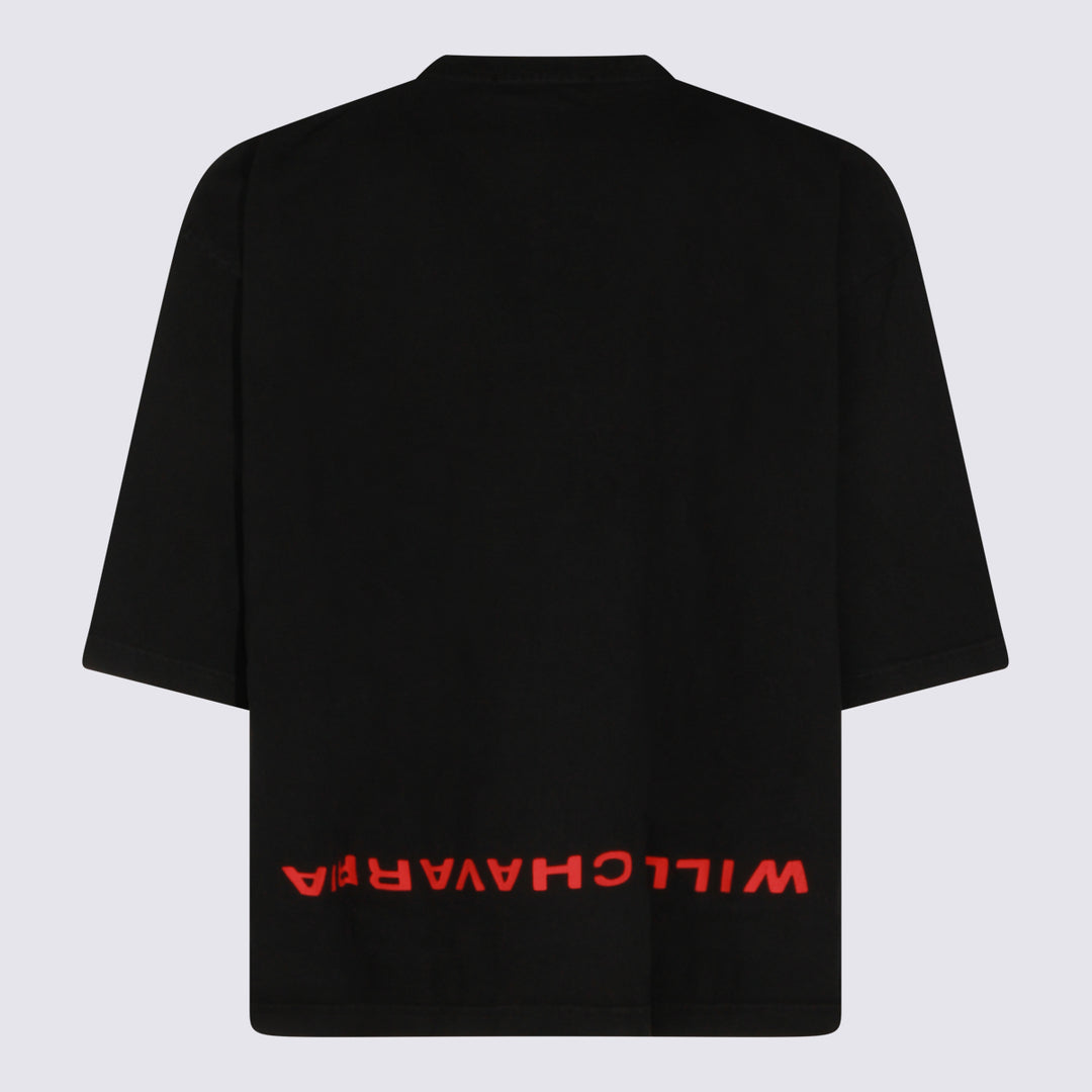Willy Chavarria T-shirts and Polos - Blacks and greys | fc08d22ac6084eaaffced11f8c40c99a965a30c8