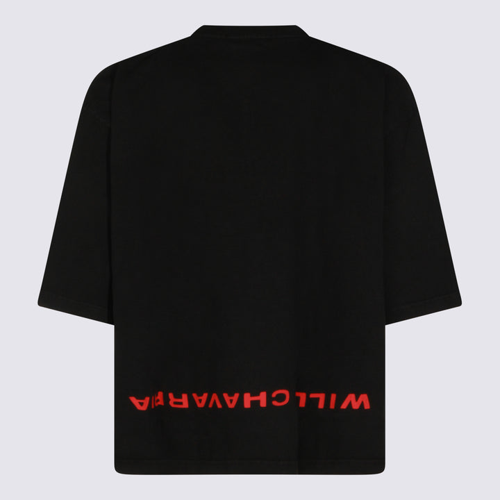 Willy Chavarria T-shirts and Polos - Blacks and greys | fc08d22ac6084eaaffced11f8c40c99a965a30c8