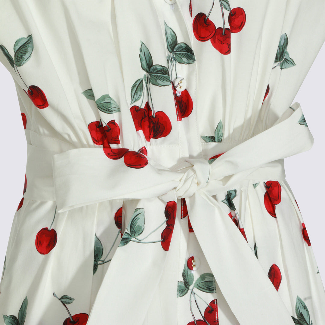 Twin-Set Dresses - CHERRIES WHITE/RED | b15ff446490b730184c7425c14eaa6c840c84433