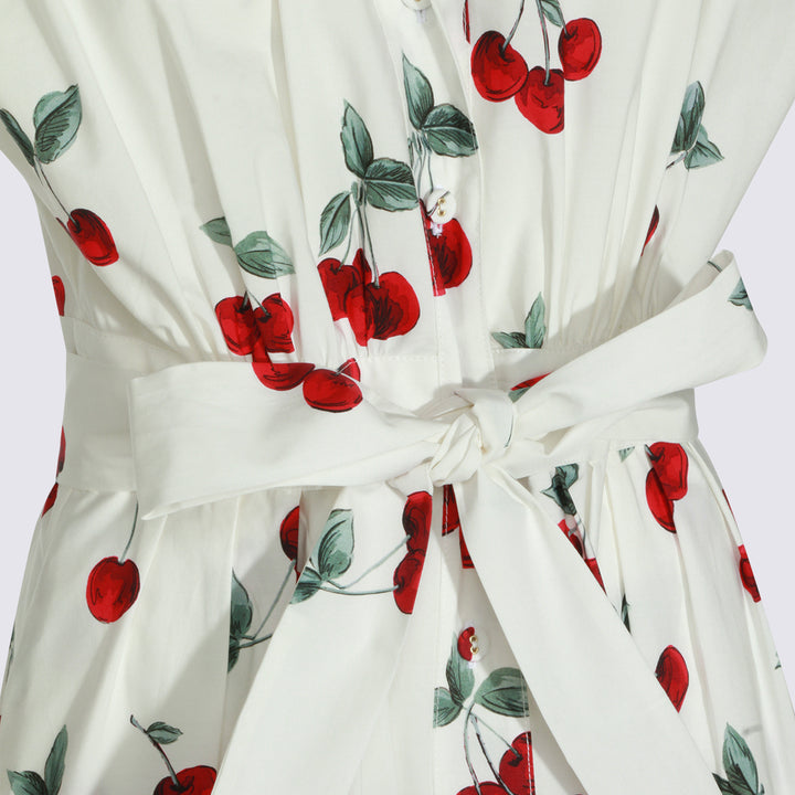 Twin-Set Dresses - CHERRIES WHITE/RED | b15ff446490b730184c7425c14eaa6c840c84433
