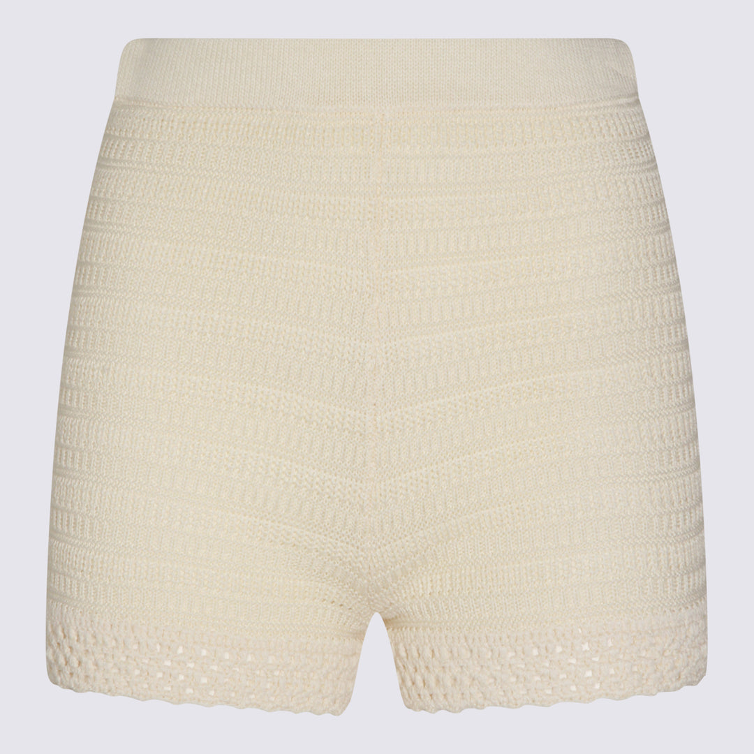 Twin-Set Shorts - PARCHMENT | daa0b509eb9d41d0213cf9d1a88d75e1960dcd36