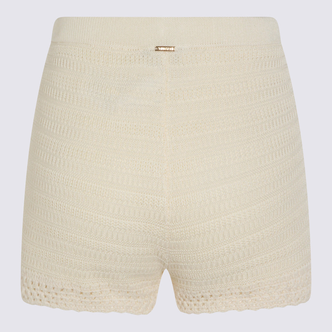 Twin-Set Shorts - PARCHMENT | 3aedd91b62cf53fc5077200b024e2b8805d4fce9
