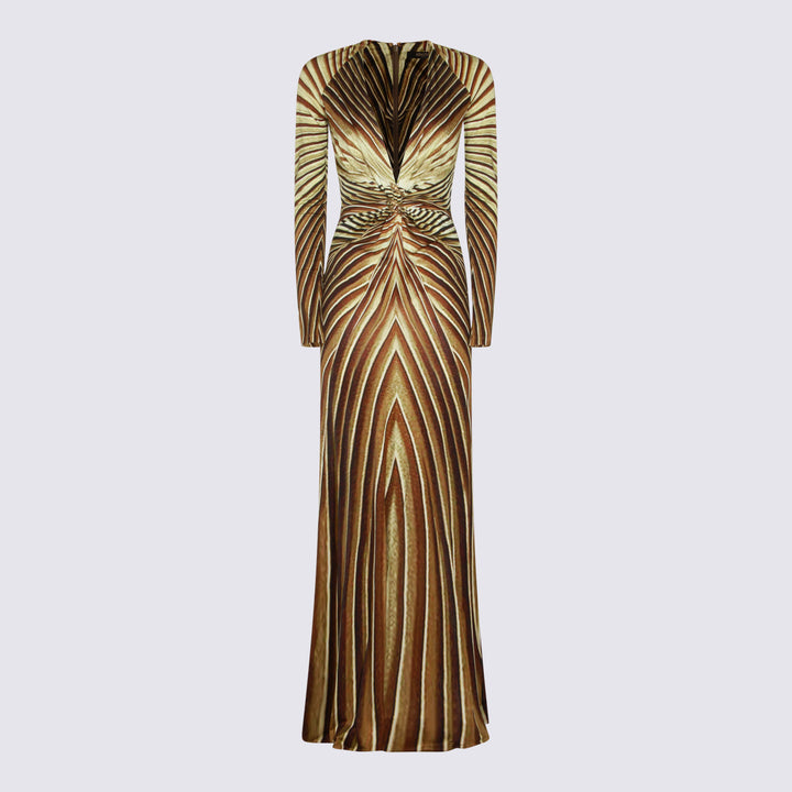 Roberto Cavalli Dresses - NATURAL/GOLD | 81a0adb12be50867217262ab5958ab19b18aecbf