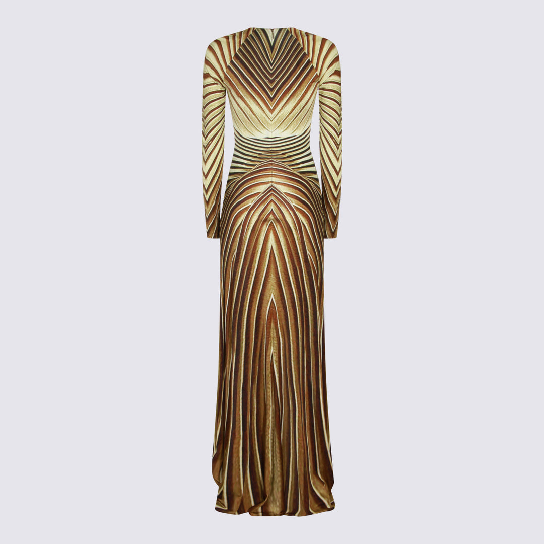 Roberto Cavalli Dresses - NATURAL/GOLD | 446f3028d1c9efec5235aae86105cd3e515c46f4