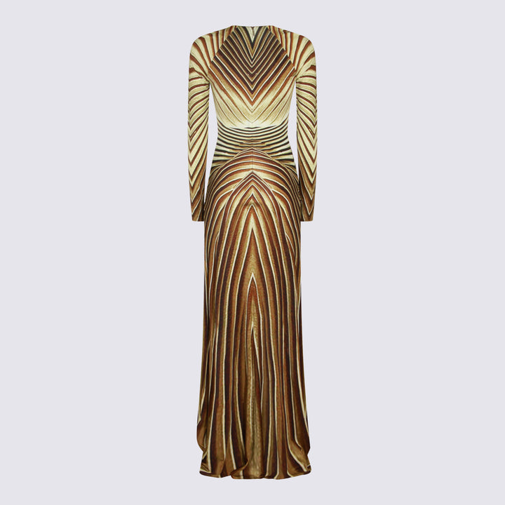 Roberto Cavalli Dresses - NATURAL/GOLD | 446f3028d1c9efec5235aae86105cd3e515c46f4
