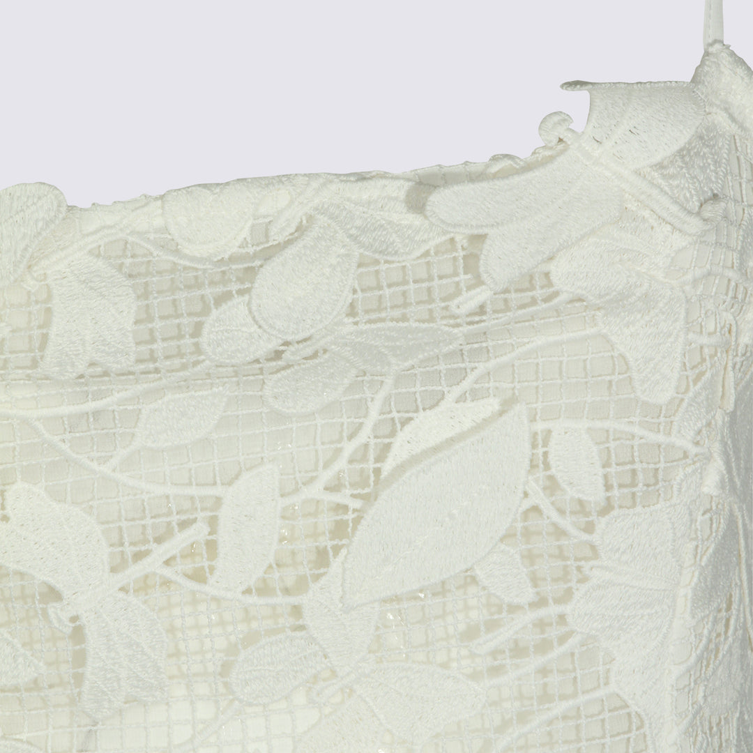 Blumarine Dresses - WHITE PEARL | 5990d557a15fd1e2be077ca425db4953039a85b7