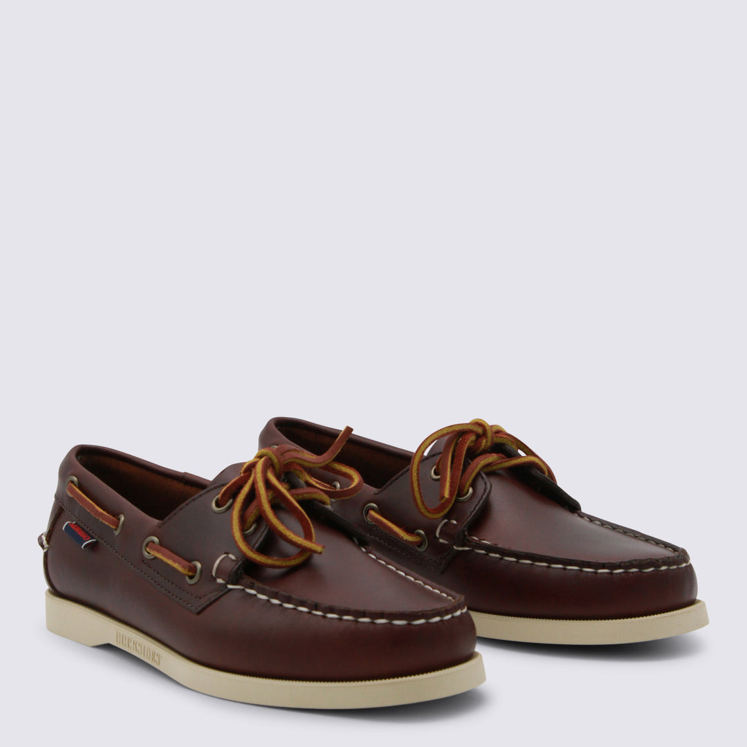 Sebago Flat shoes - Marroni | b182a8f28d298ebe2feaaaa22c9a6b06aa8a52a2