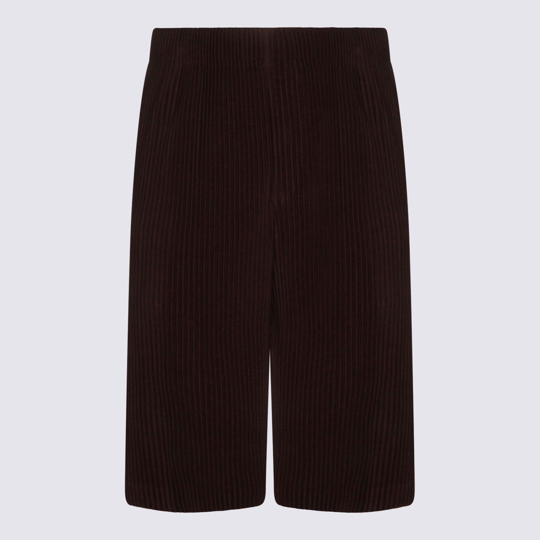 Homme Plisse Issey Miyake Shorts - EGGPLANT | f59d614d3b9f970cb2ee8b663f04cfa874711410