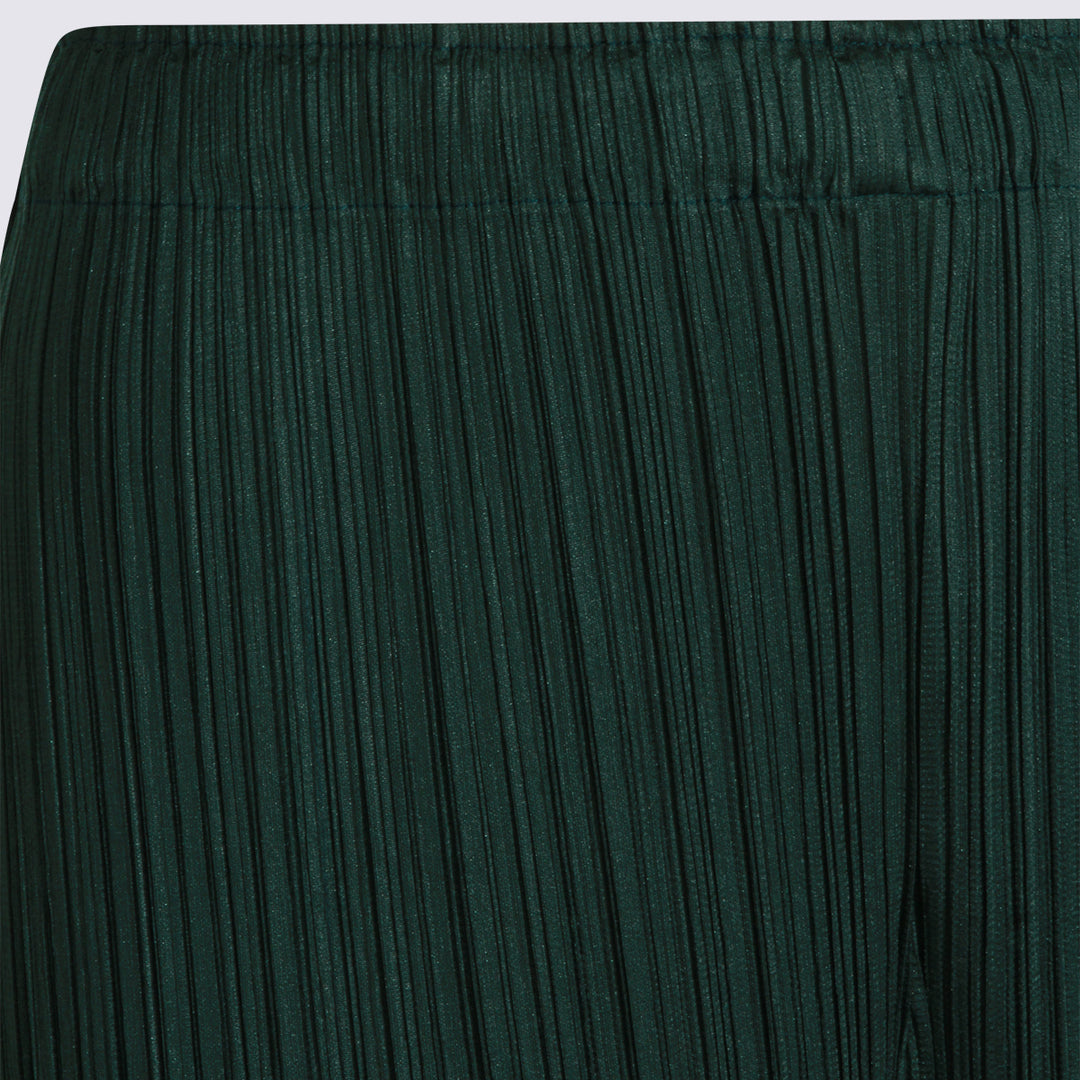 Pleats Please Issey Miyake Trousers - Blu e verdi | 9f3d554a74ac3f948e9ed19c0e6f4f531e2b2d17