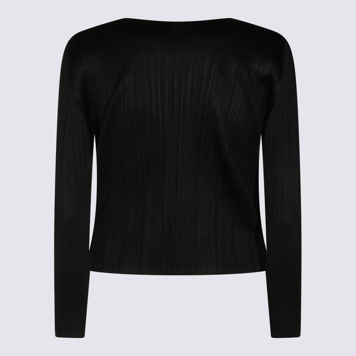 Pleats Please Issey Miyake Top - Blacks and greys | 110c33a7f06e5810d3994970897f3f52aa9fb3b2