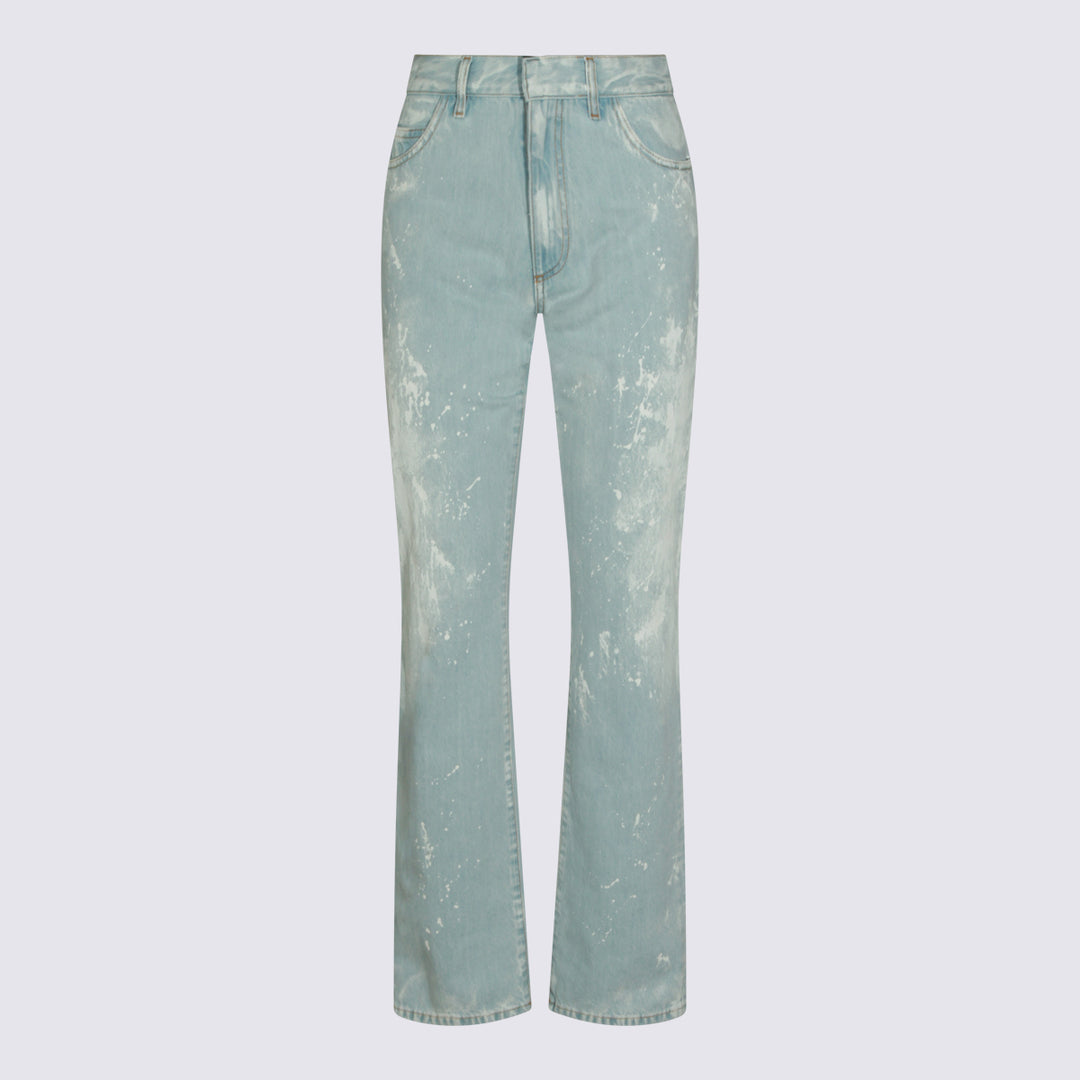 Mm6 Maison Margiela Jeans - Blu e verdi | d865adf128663d62672ffff7be5c1bb070767659