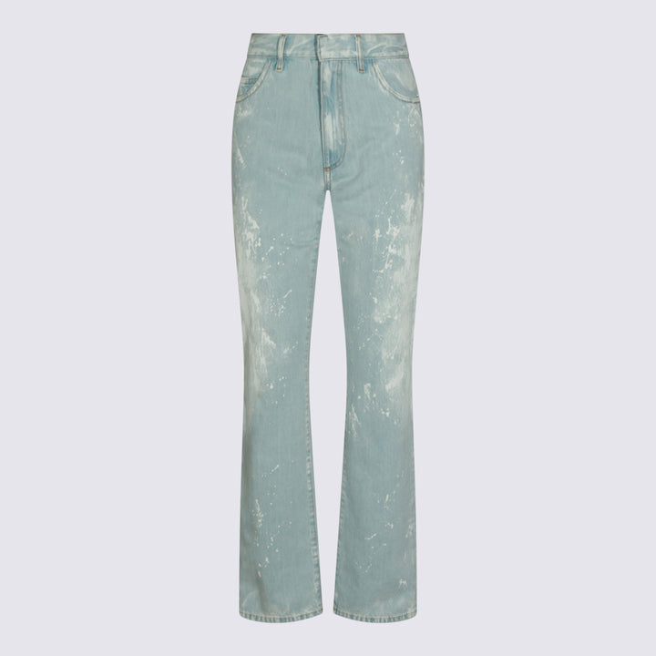 Mm6 Maison Margiela Jeans - Blu e verdi | d865adf128663d62672ffff7be5c1bb070767659
