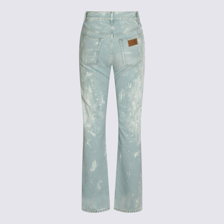 Mm6 Maison Margiela Jeans - Blu e verdi | e53637f3eb92a02666a70320d69163d581a20031