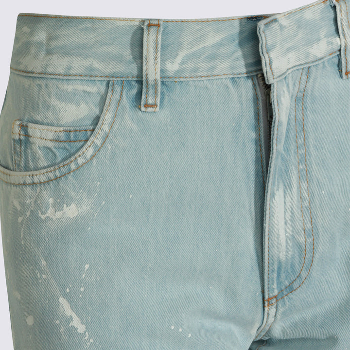 Mm6 Maison Margiela Jeans - Blu e verdi | 80ff2eec21b4644e79a7ec99c0a280f7808bc6e0