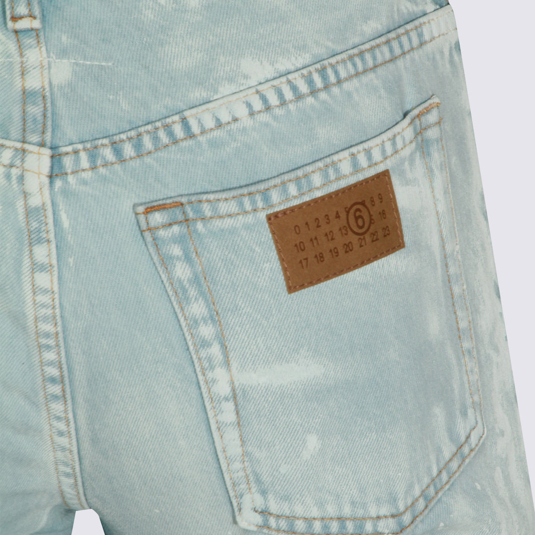 Mm6 Maison Margiela Jeans - Blu e verdi | d200e77d89a8e60c66a1680353696dea53c032c3