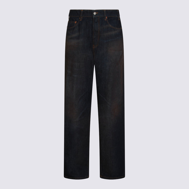 Mm6 Maison Margiela Jeans - Dark blue | a7c307c21bf6eaa5651b79c353de5a79c8cb528b