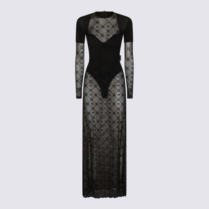 Marine Serre Dresses - Blacks and greys | 33dab2e86df4ee6b4299202b47c7d248e68395f8