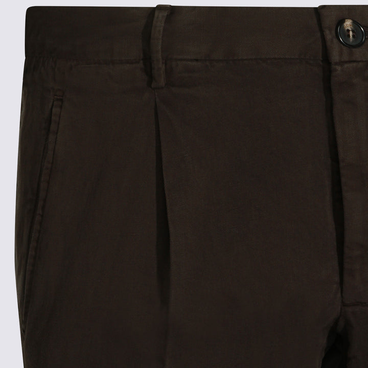 Incotex Trousers - Marroni | bd11ce9035b1878d47df0a94aa147b799f85e531