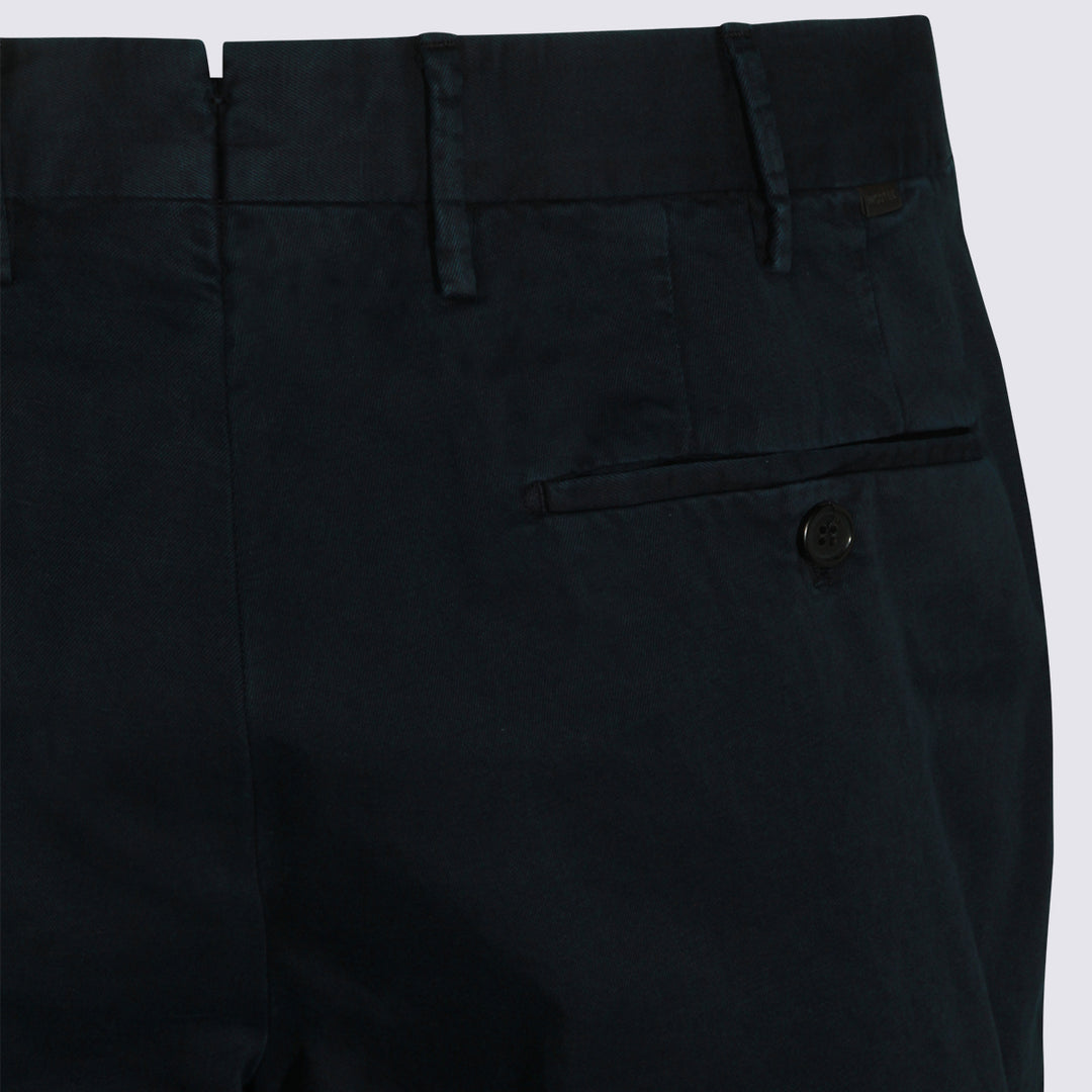 Incotex Trousers - Blu e verdi | 46096121845b2424080d2ce4a538682a8245e624