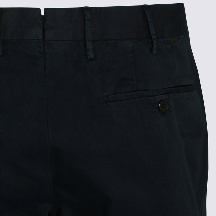 Incotex Trousers - Blu e verdi | 46096121845b2424080d2ce4a538682a8245e624