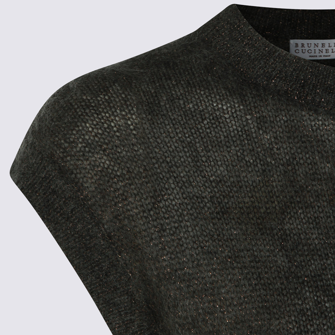 Brunello Cucinelli Sweaters - Neri e Grigi | 988ee7b74c3ba917e7987575498db18b0d6249d0