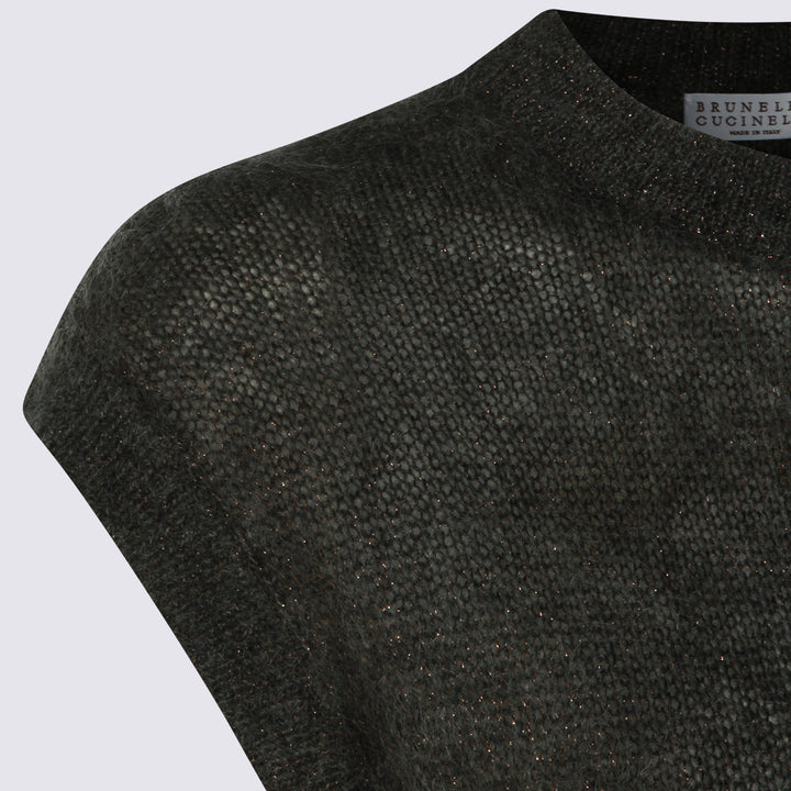 Brunello Cucinelli Sweaters - Neri e Grigi | 988ee7b74c3ba917e7987575498db18b0d6249d0