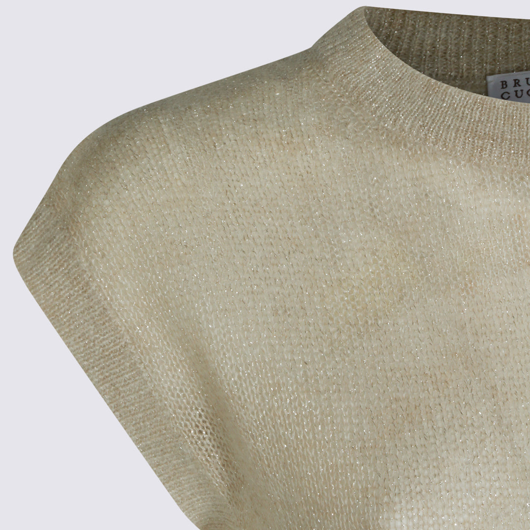 Brunello Cucinelli Sweaters - Chiari e Naturali | 7b8a437aa61296e9bd258bb17621cc2cb2b21593