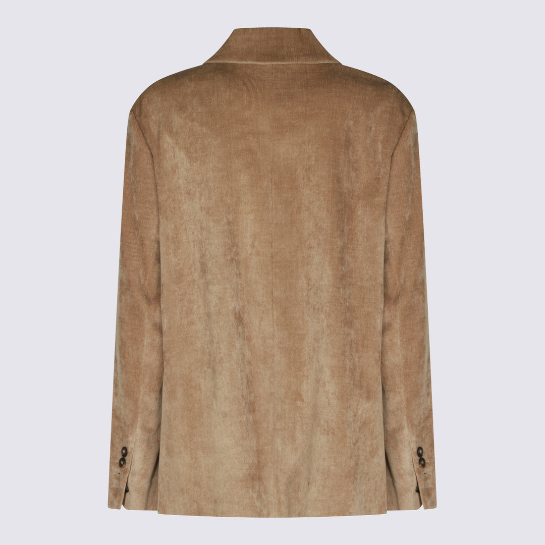 Brunello Cucinelli Jackets - CAPPUCCINO | 627d5a2f66a096876d4e4edcf2929f093b091fb3