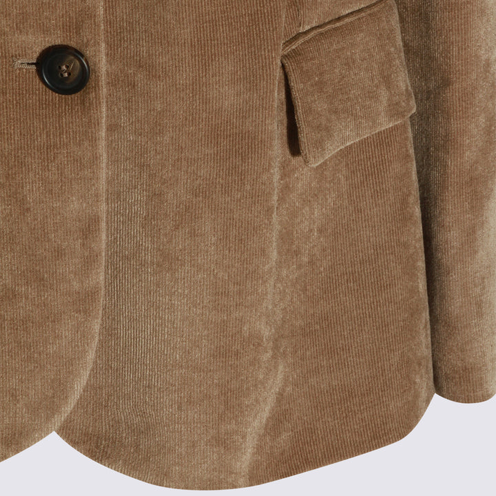 Brunello Cucinelli Jackets - CAPPUCCINO | e61b906b736dfc3cc2dc2e3636d0ec1ad636e280