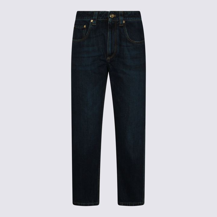 Brunello Cucinelli Jeans - Blu e verdi | a45033b08aec8290e89b070f19d87ff94835c720