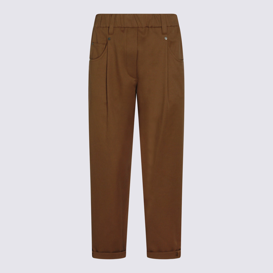 Brunello Cucinelli Trousers - SIGARO | b86a6c9511f0d86af932117282e18abdfefe7e03