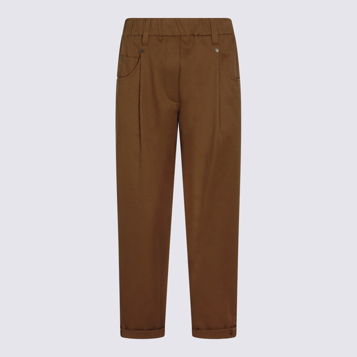 Brunello Cucinelli Trousers - SIGARO | b86a6c9511f0d86af932117282e18abdfefe7e03