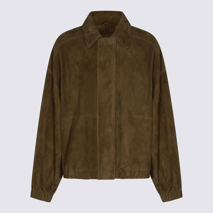 Brunello Cucinelli Jackets - ORIGANO | 82d4e2cbac80ebf603e3c0e3651a2c0101fa59cd
