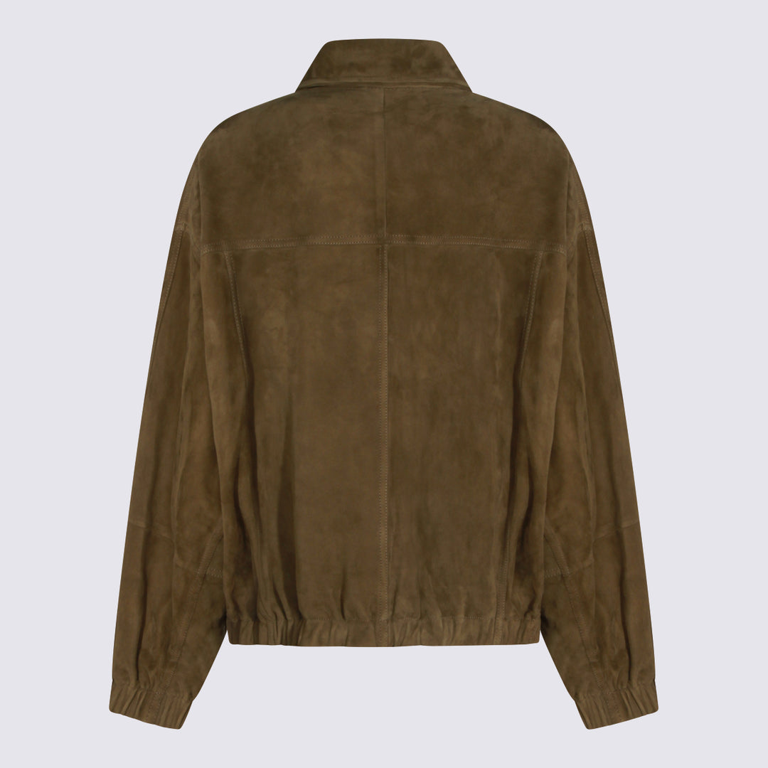 Brunello Cucinelli Jackets - ORIGANO | c95f7b79ff261a7dea7b39c9bf83e1c302b1e358