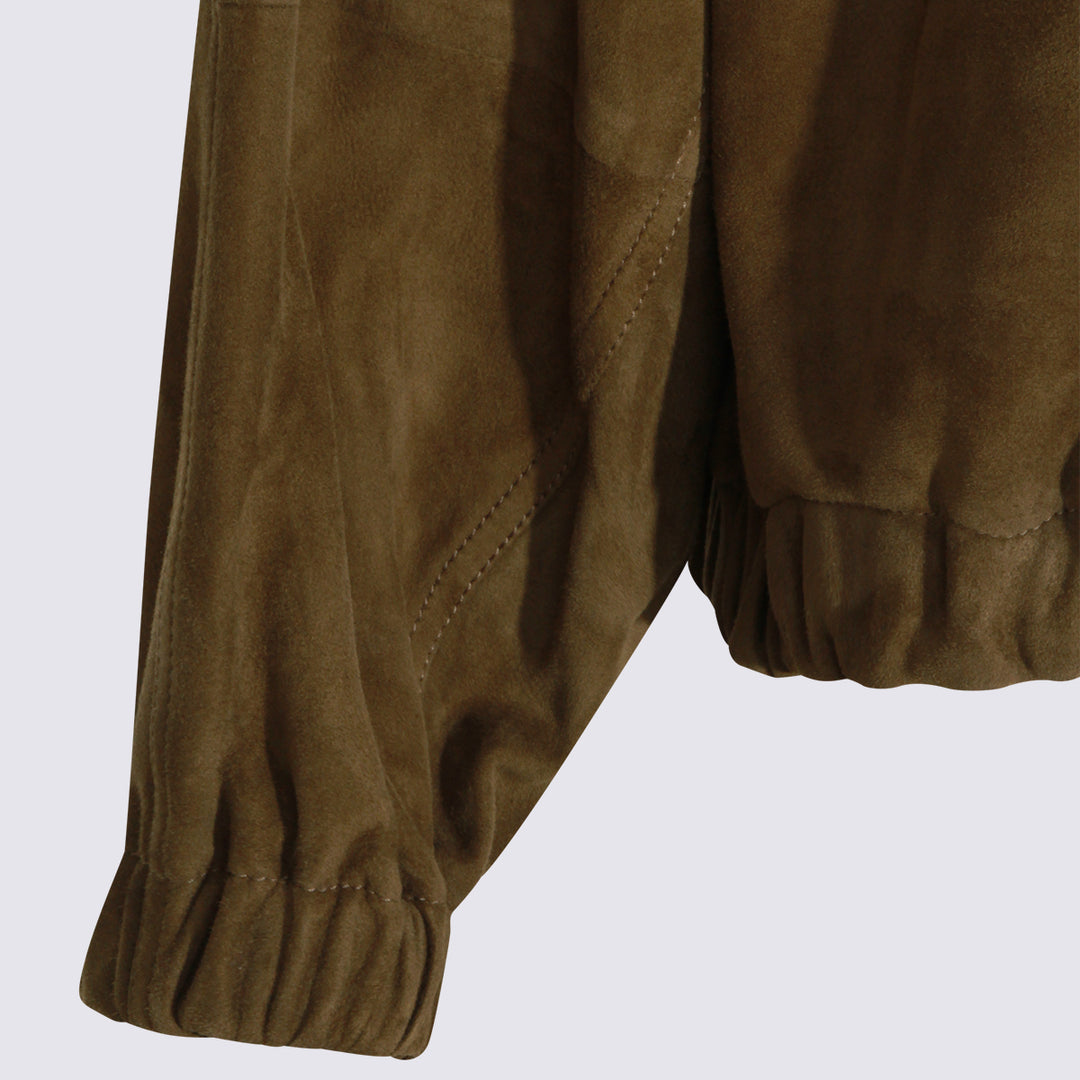 Brunello Cucinelli Jackets - ORIGANO | e47dc427b5f56f378992b567cf0ed5d449e52718