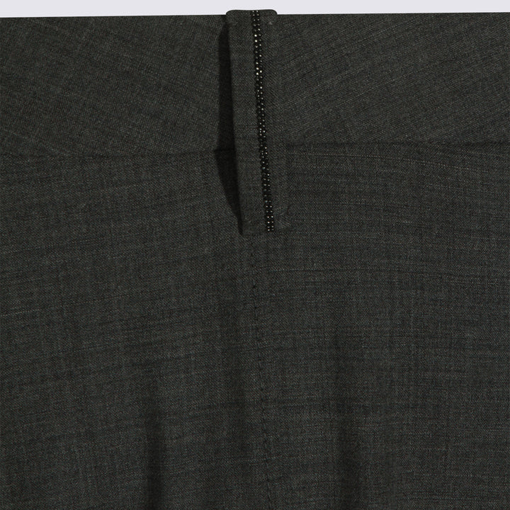 Brunello Cucinelli Skirts - Grigio medio | d9ccfcc55841ccdd8d2577f032e4439d354a6439