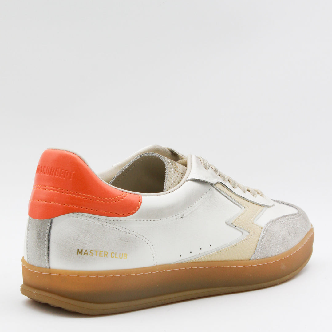 Moaconcept Sneakers - WHITE-ORANGE | 87ea5654a87d674d1e86606c2e6d013ac308b45e