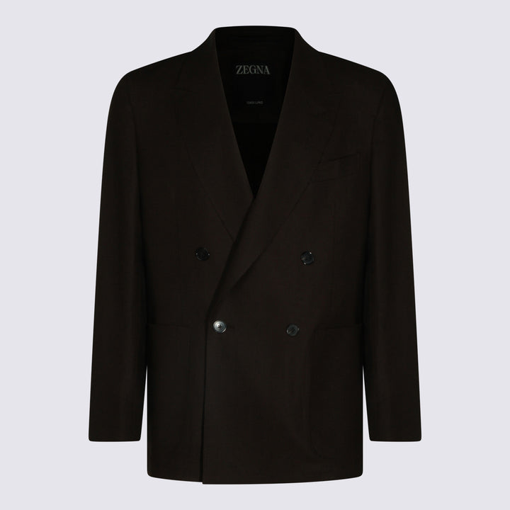 Zegna Jackets - COFFEE | df9d54ec3e03003ebd9e9513216ceaddd477957b