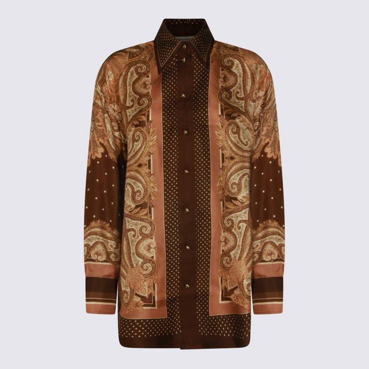 Zimmermann Shirts - CARAMEL PAISLEY | dbfb6c716fedc137c66b9754080322db6d503542