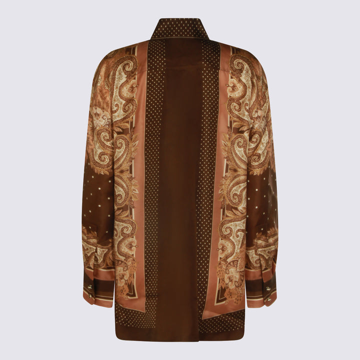 Zimmermann Shirts - CARAMEL PAISLEY | ec40449993a79cdd9cf9507ec22e736a9e0849af