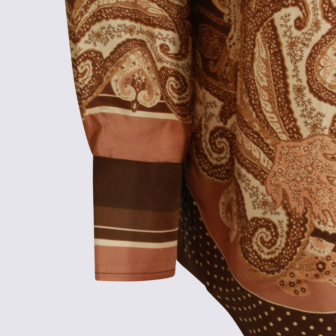 Zimmermann Shirts - CARAMEL PAISLEY | c35328cac7cf915f535d6f29a99a1fc06bd6ba71