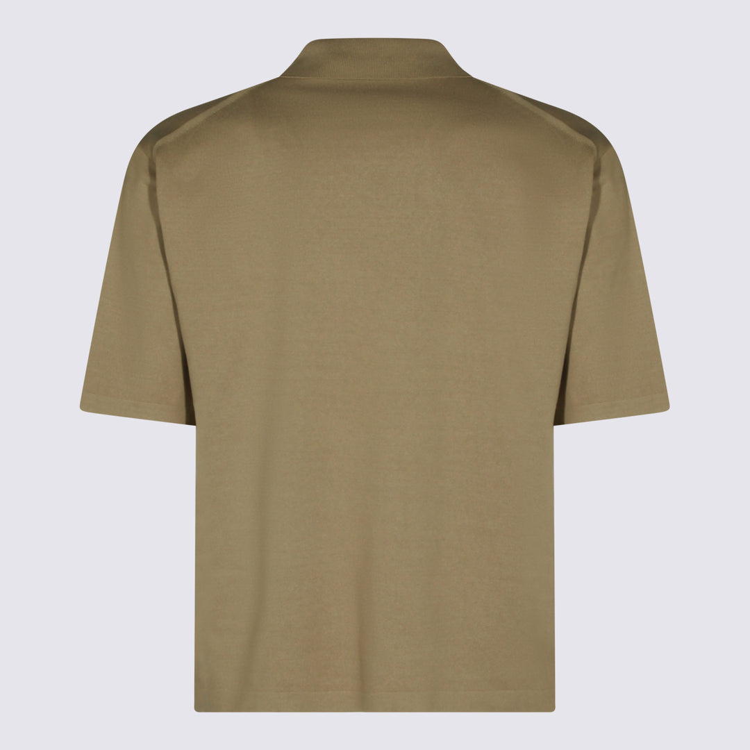 Auralee T-shirts and Polos - KHAKI BEIGE | bf72360c9b24e40aeeffc795d04baa02f085a3c7