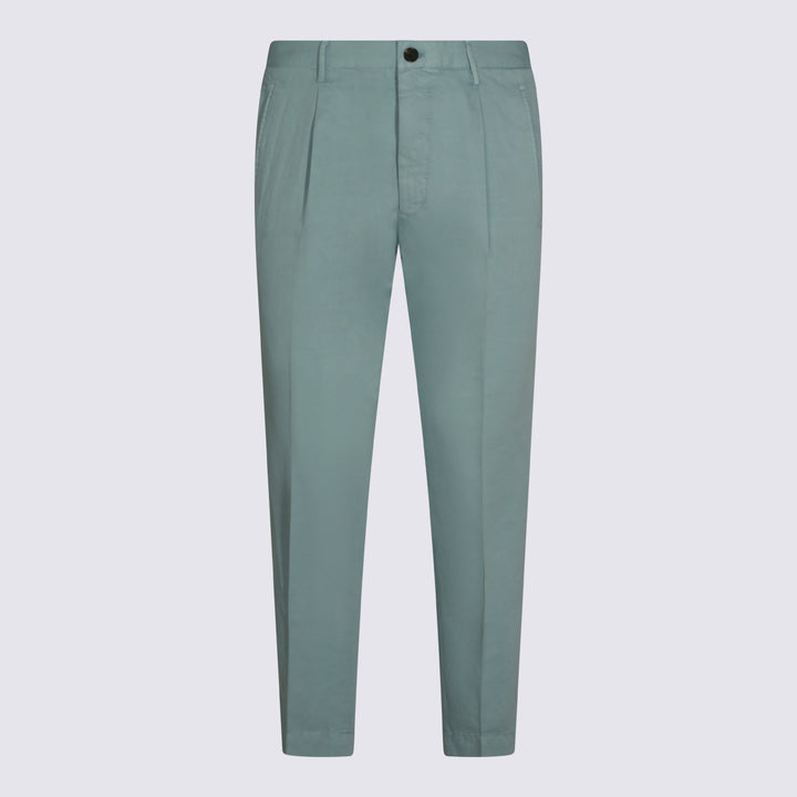 Incotex Trousers - Blu e verdi | 6e8c668dbade34c238f9935b1c0d8ea70f911c27