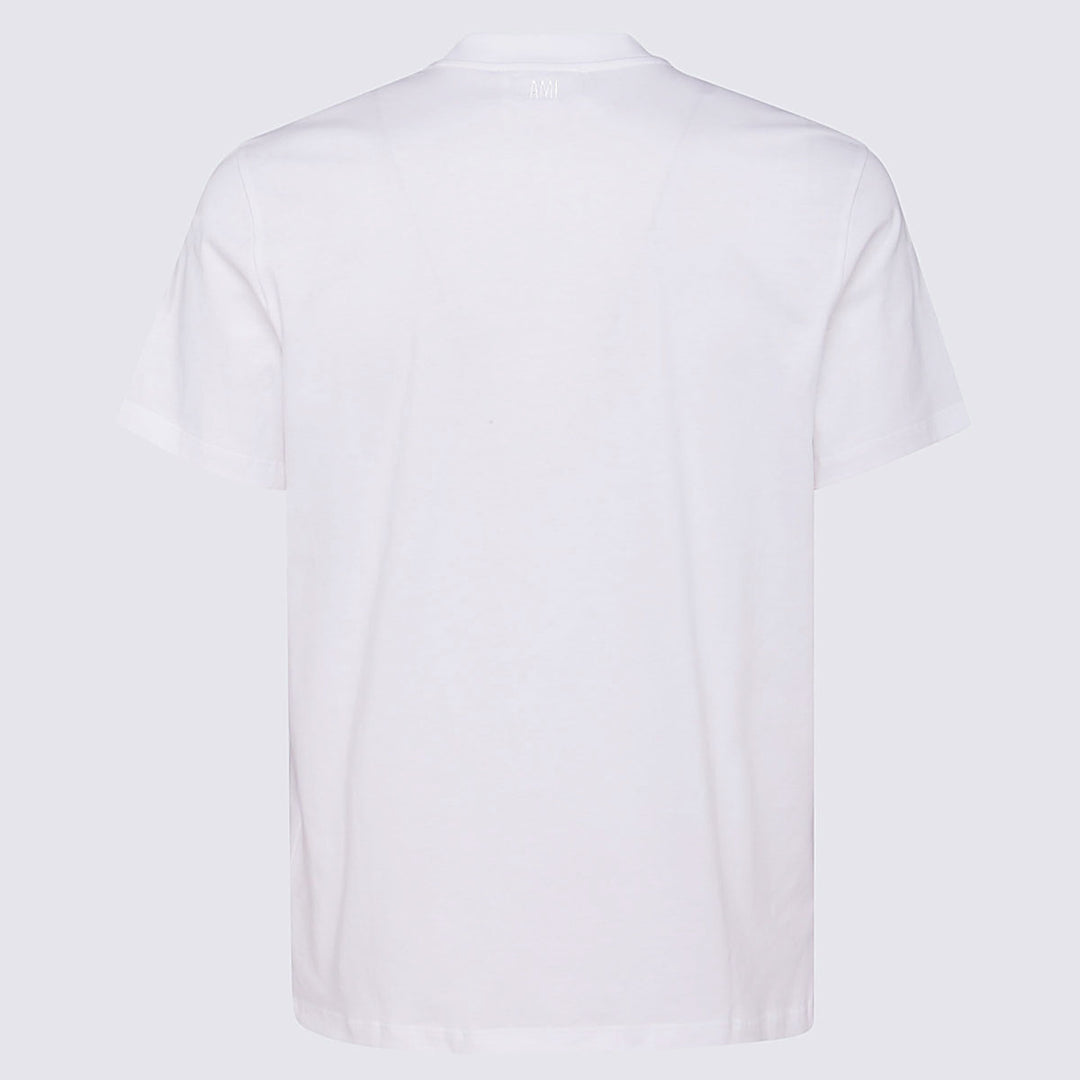 Ami Paris T-shirts and Polos - White | 599b514caf529c45702f1c7dc02b0a449629c373