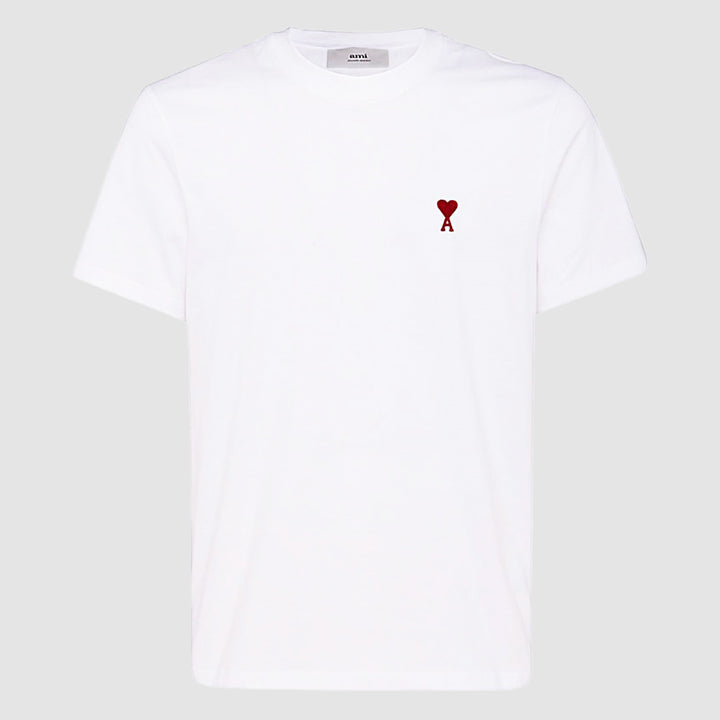 Ami Paris T-shirts and Polos - White | 33b6ec644f102868ed69e5809ebe5389524f1cc0