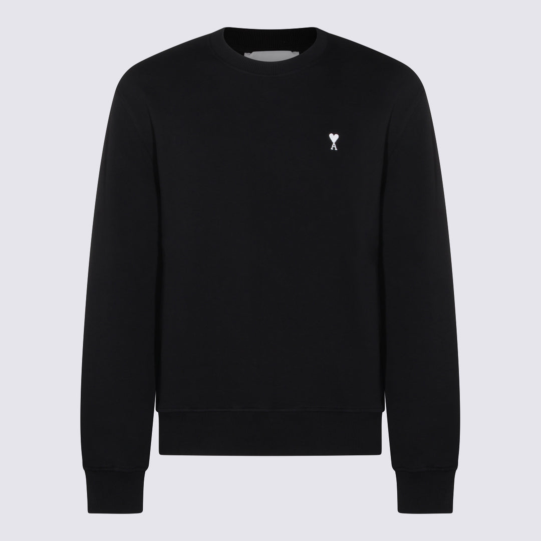 Ami Paris Sweaters - Black | 22d90067895d235f083bb5e7b69346f3b8925117