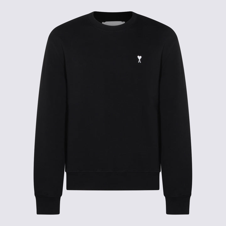 Ami Paris Sweaters - Black | 22d90067895d235f083bb5e7b69346f3b8925117