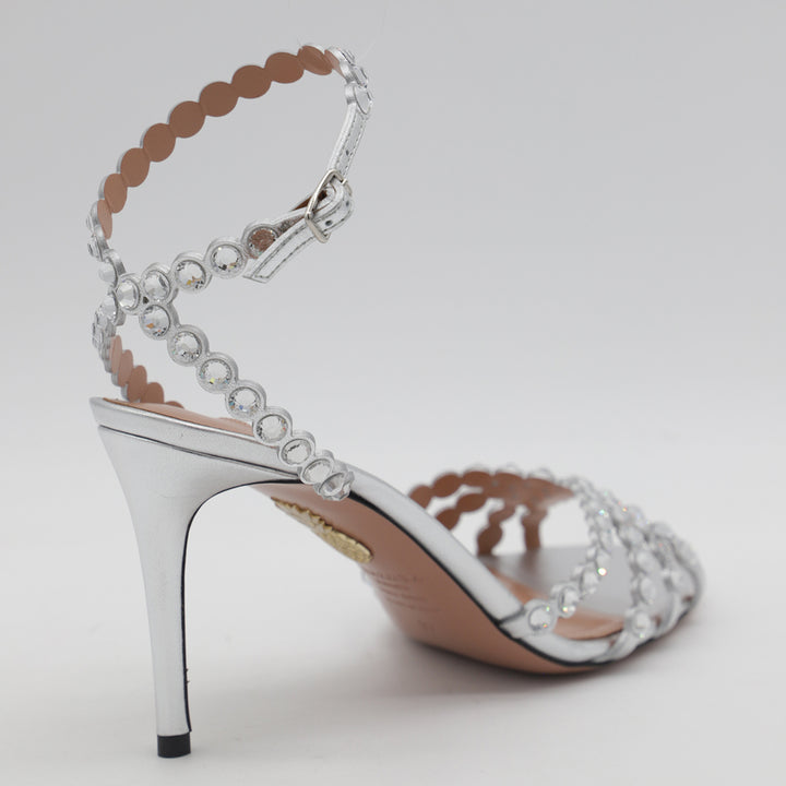 Aquazzura Sandals - Silver | 51c12d2d79e24f942d3c54f2fcc5beec0596d6c8