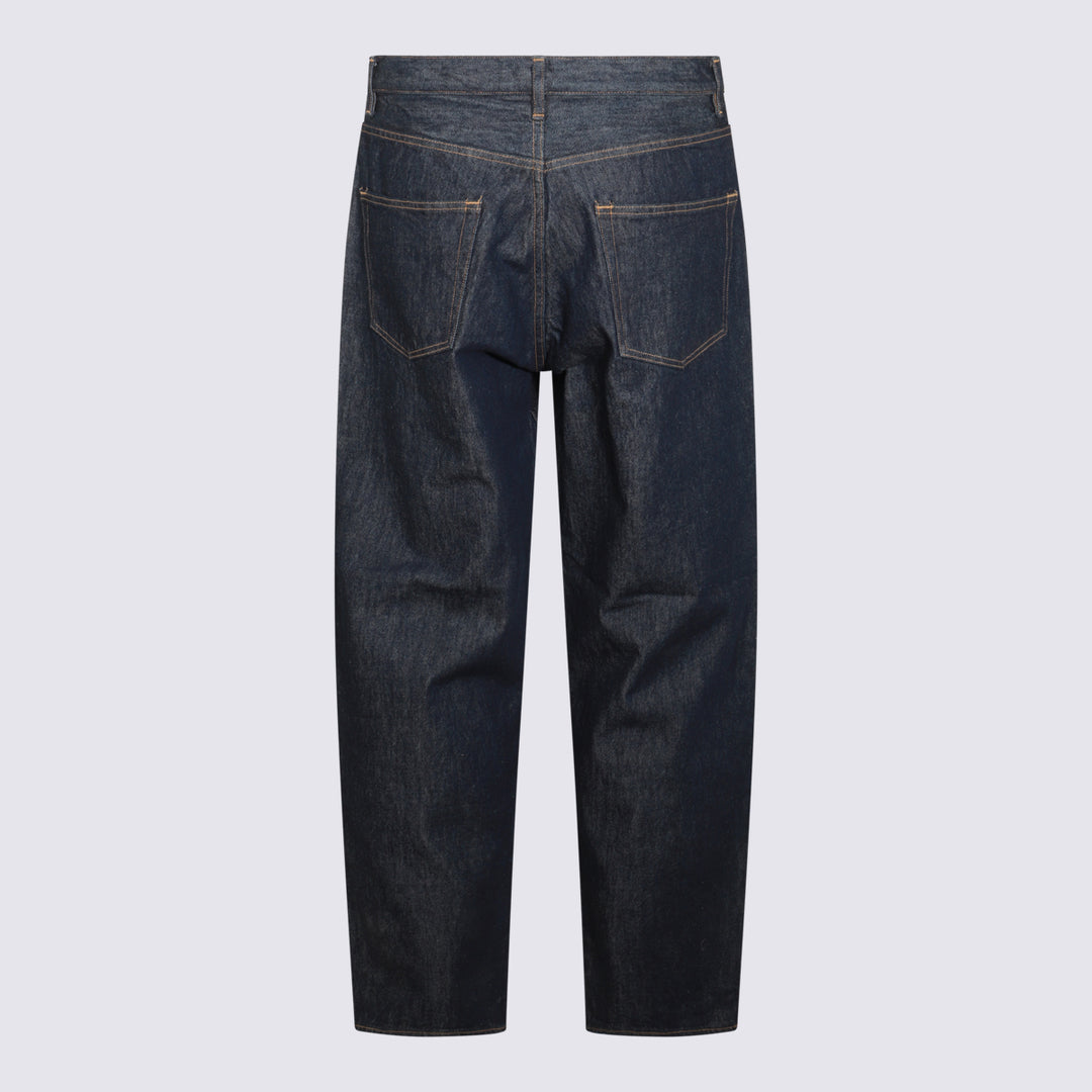 Auralee Jeans - Indigo | 8815f52ffe5c7c8c9a3e17bfe463f2318b89b634