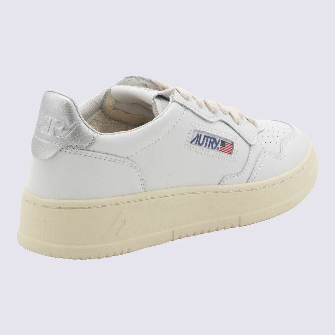 Autry Sneakers - LEAT/LEAT WHT/SILVER | de285fd971651f4818b24dbc6ab9fb15d3986cf4